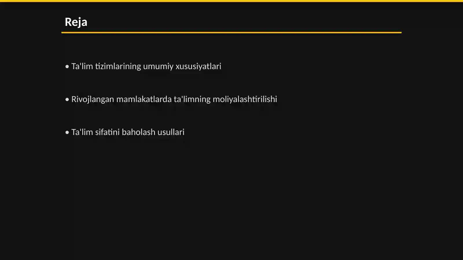 Rivojlangan xorijiy mamlakatlarda ta'lim tizimi 2