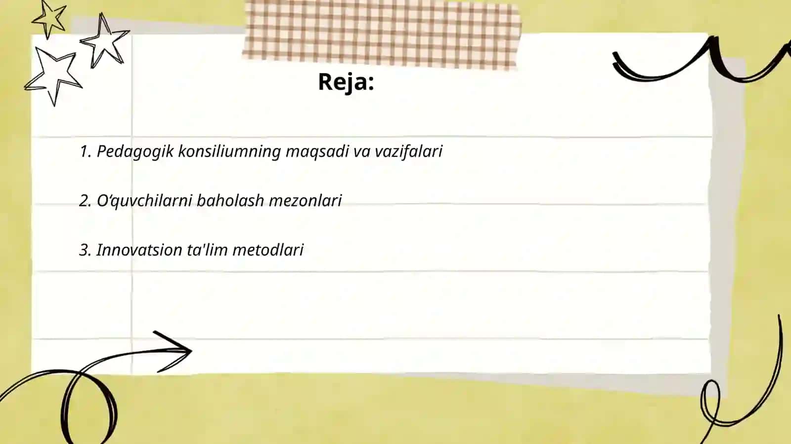 Pedagogik konsilium 2