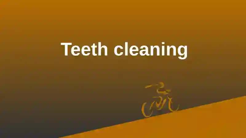 Teeth cleaning 2