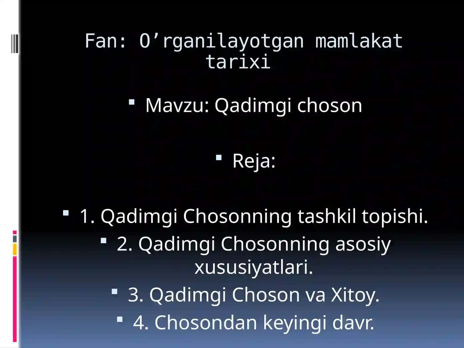 Qadimgi choson 2