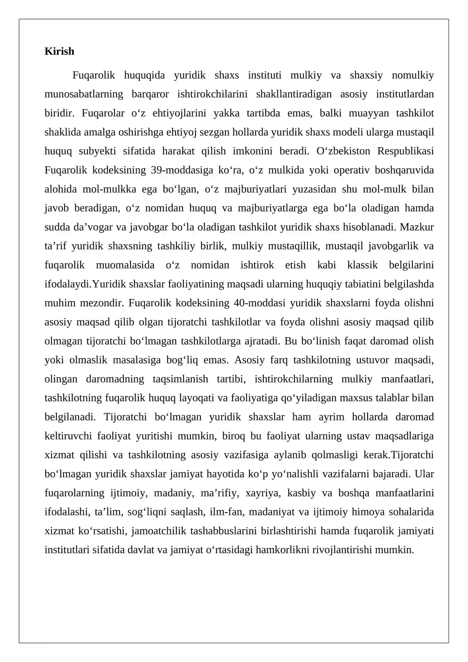Tijoratchi bo‘lmagan yuridik shaxslar 2