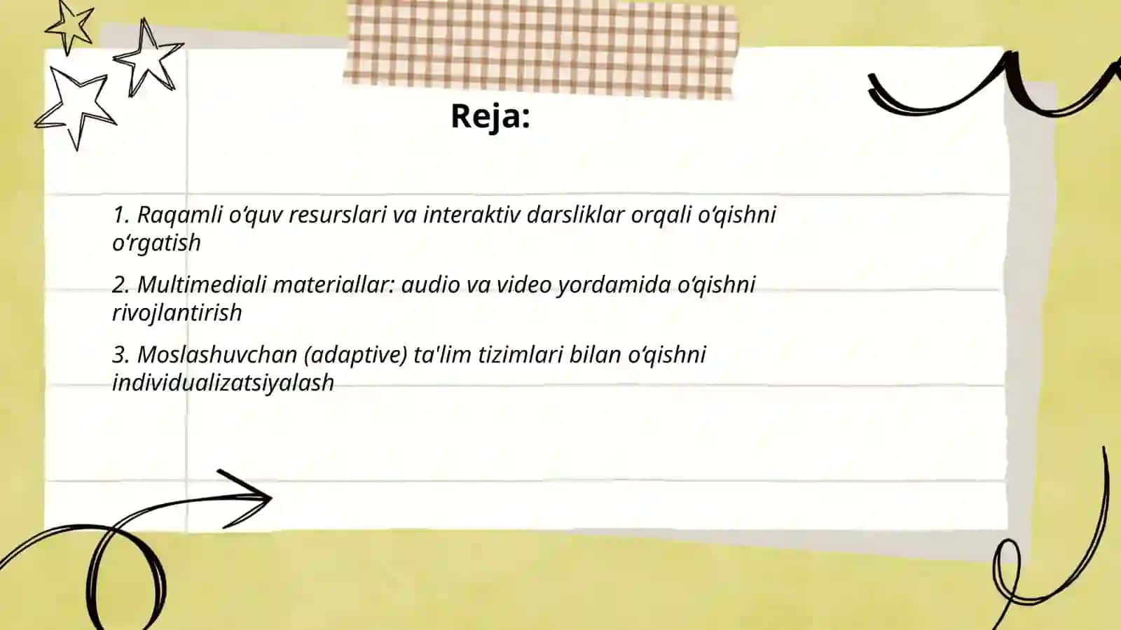 O‘QISHNI O‘RGATISH VA O‘QISHNI O‘RGATISHDA ZAMONAVIY TEXNOLOGIYALAR 2