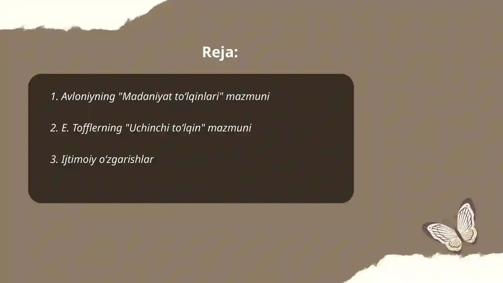 Avloniyning "madaniyat toʻlqinlari"maqolasi 2