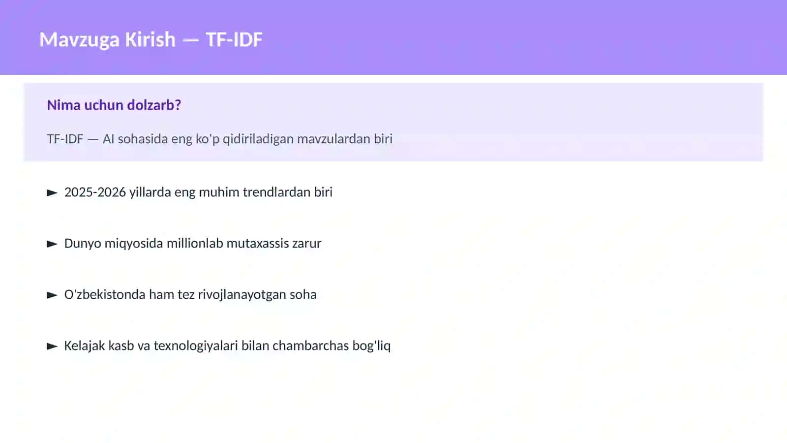 TF-IDF 2