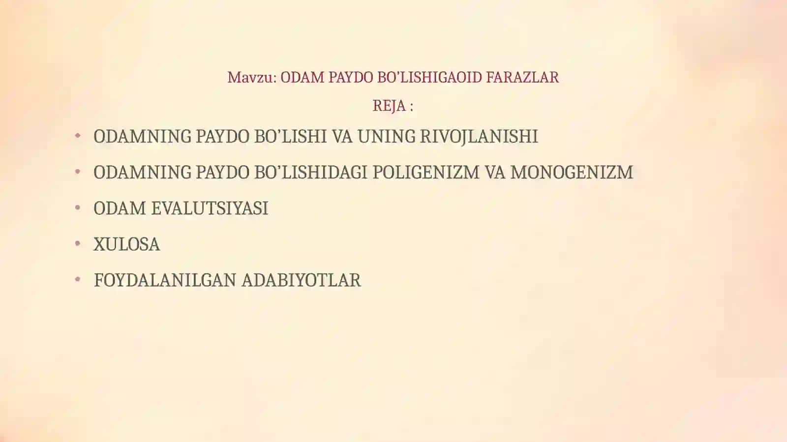 Odamlarning evolyutsiyasi 2