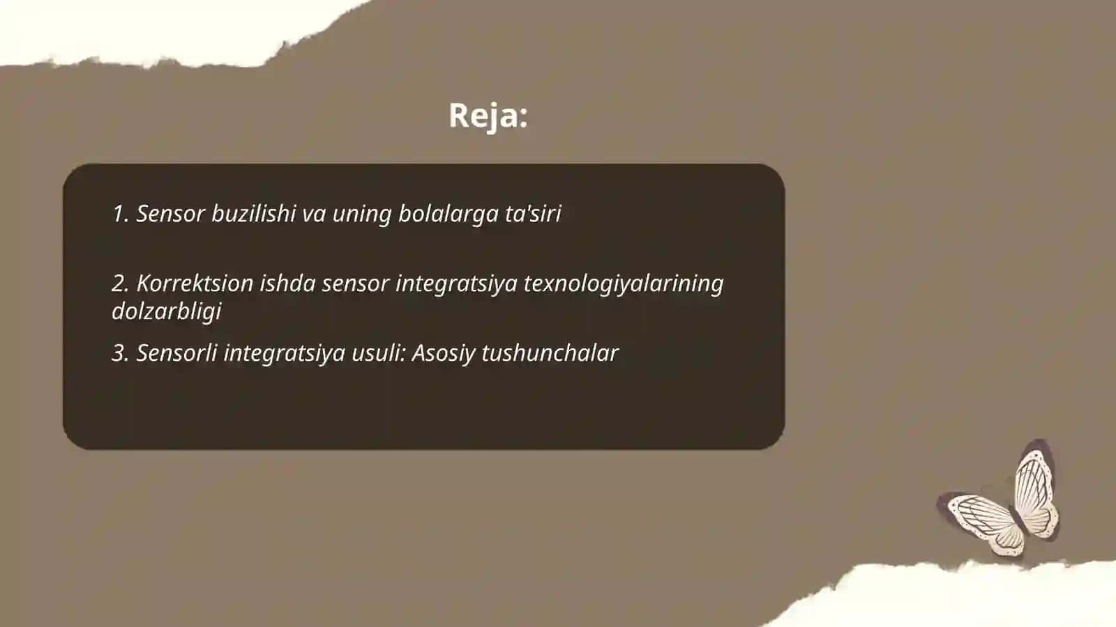 Sensor buzilishi bo'lgan bolalar bilan korreksion ishda sensor integratsiya texnologiyalarini qo'llash 2