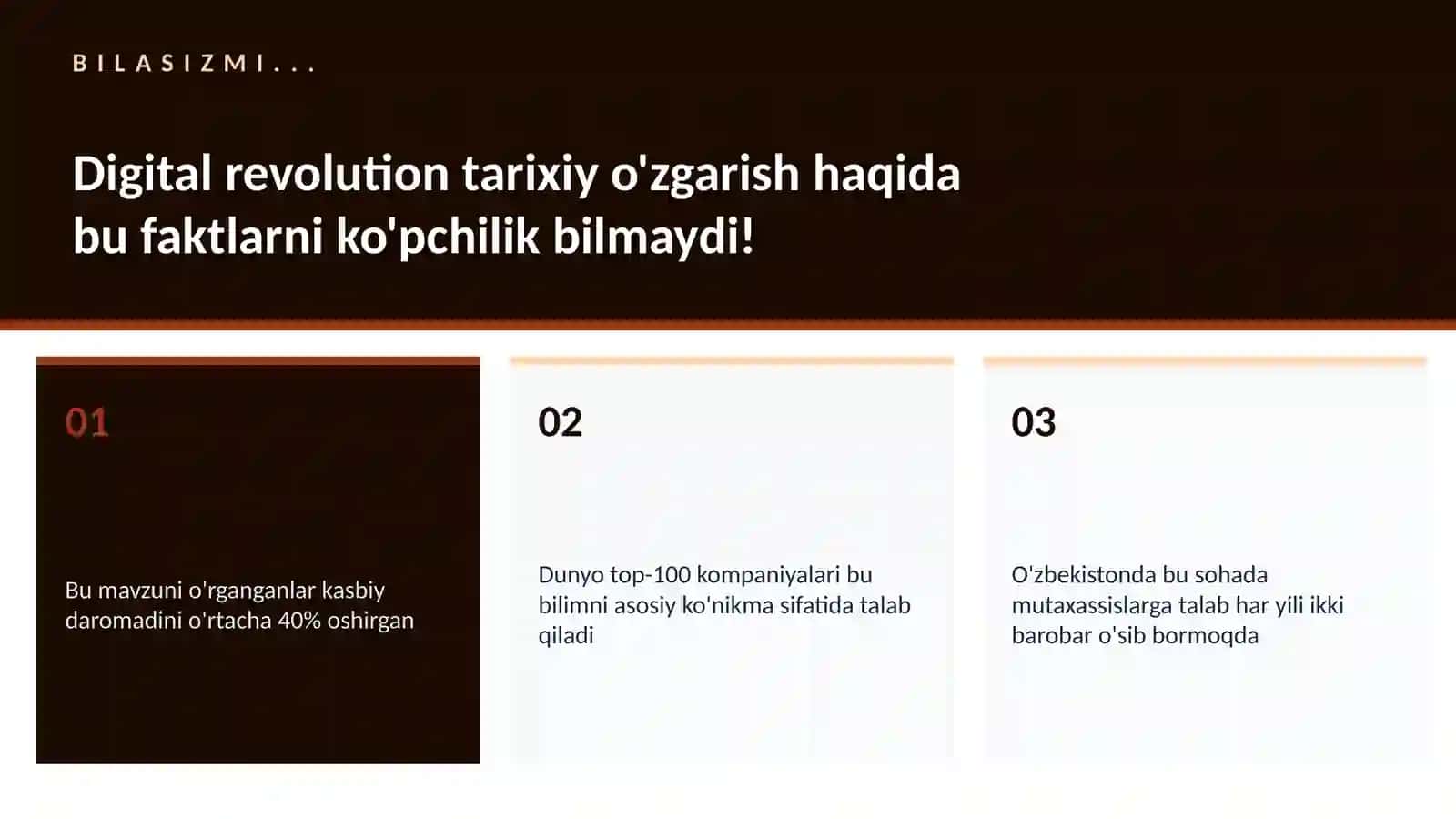 Digital revolution tarixiy o'zgarish 2