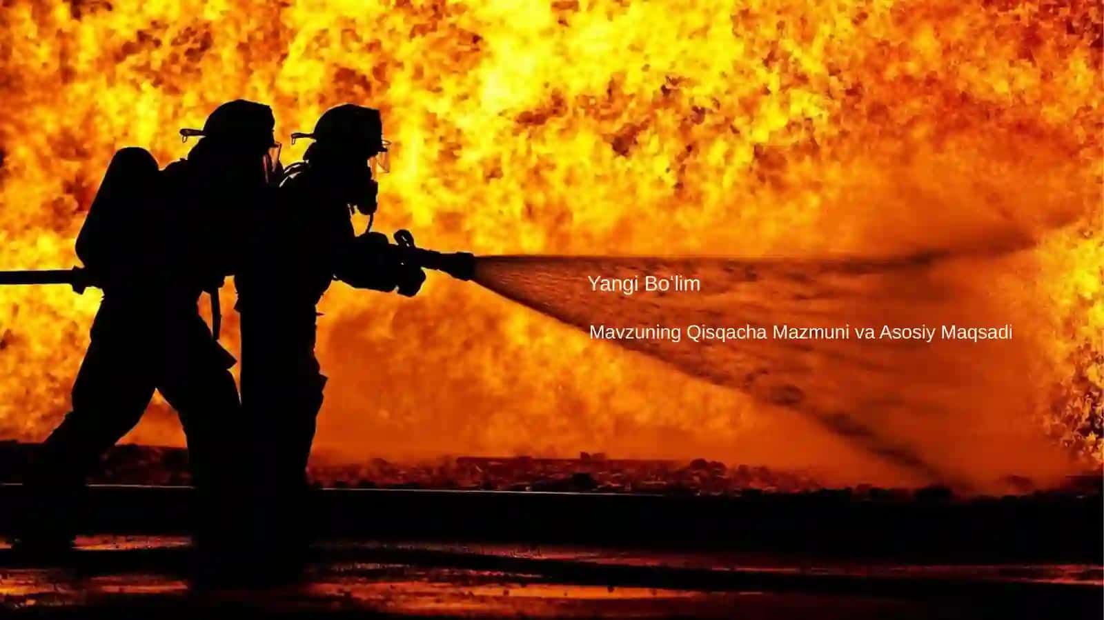 Fire Fighting Taqdimoti (43 Slayd) 2