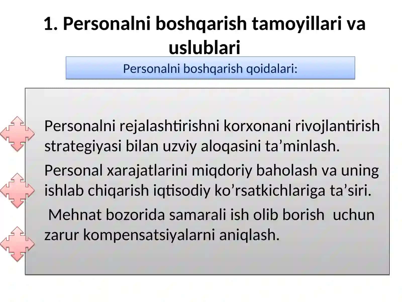 Personalni boshqarish tizimi 2