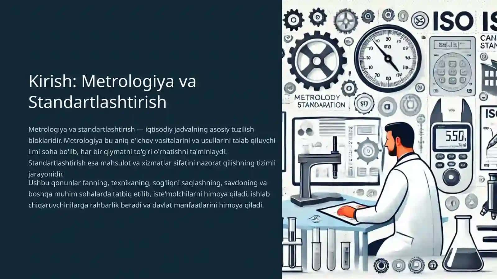 O'zbekiston Respublikasining Metrologiya va Standartlashtirish To'g'risidagi Qonunlari 2