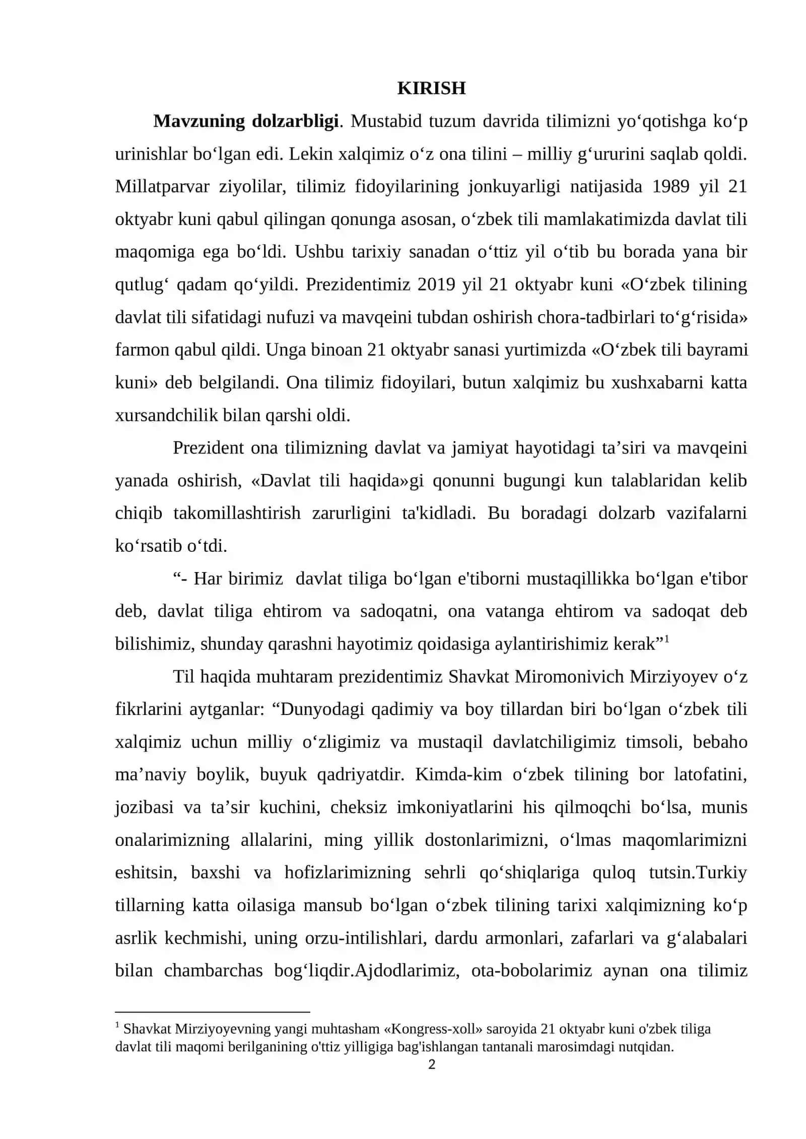 TURKIY TILLARDA OʻZ VA OʻZLASHGAN QATLAM 2