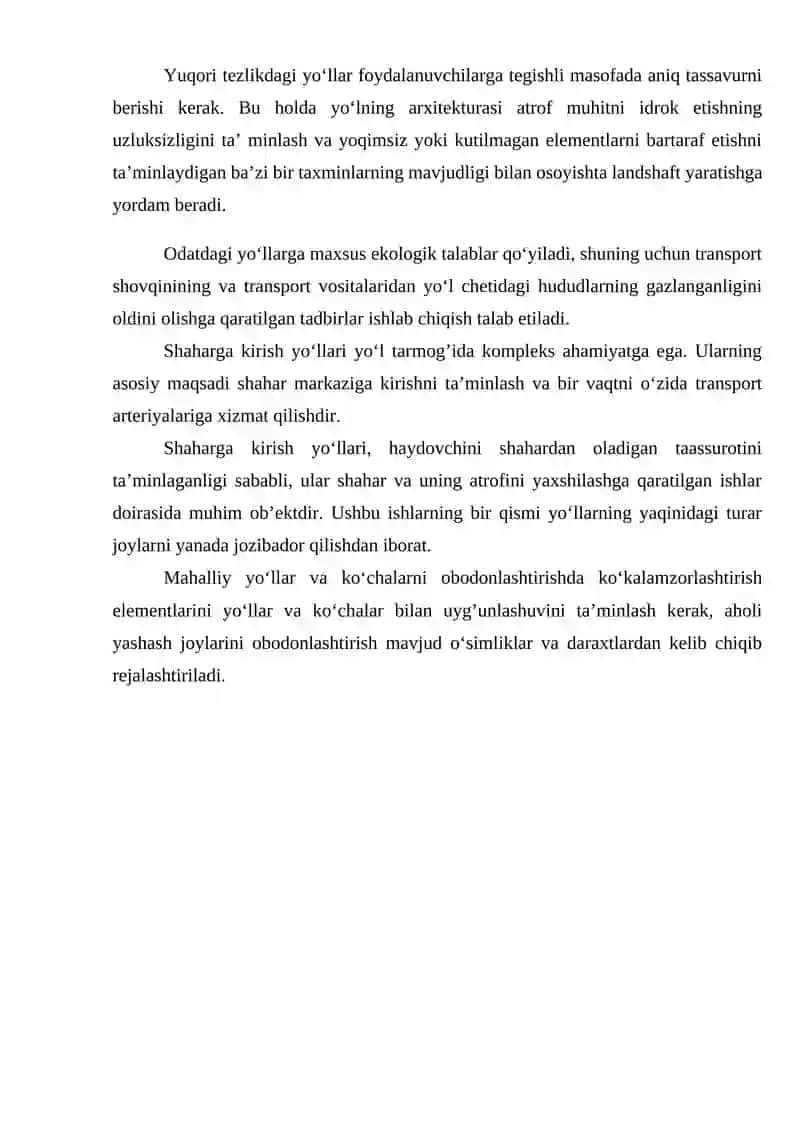 Ko‘kalamzorlashtirishdan namunalar 2