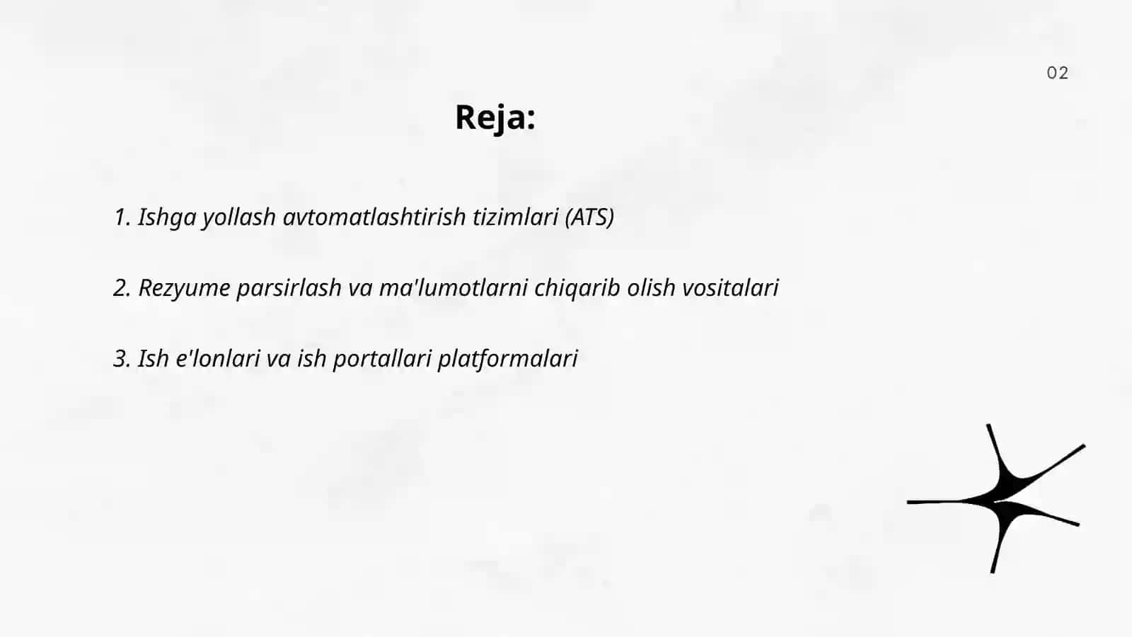 Ishga yollash avtomatlashtirish tizimlari (ATS) 2