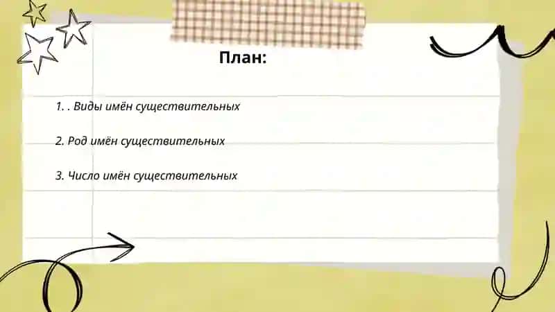 Виды имён существительных 2