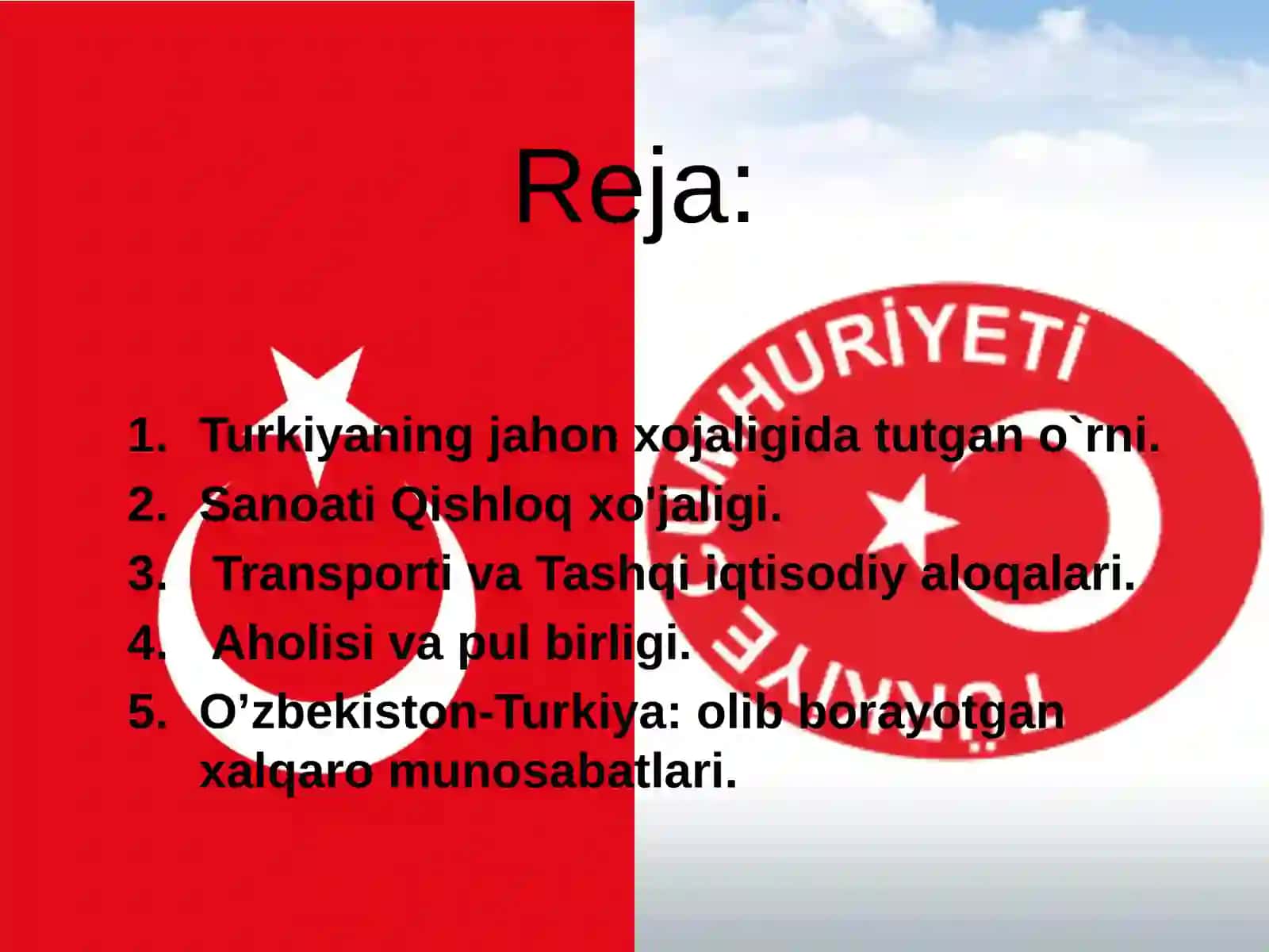 Global iqtisodiyot rivojlanish fanidan Mustaqilish 2