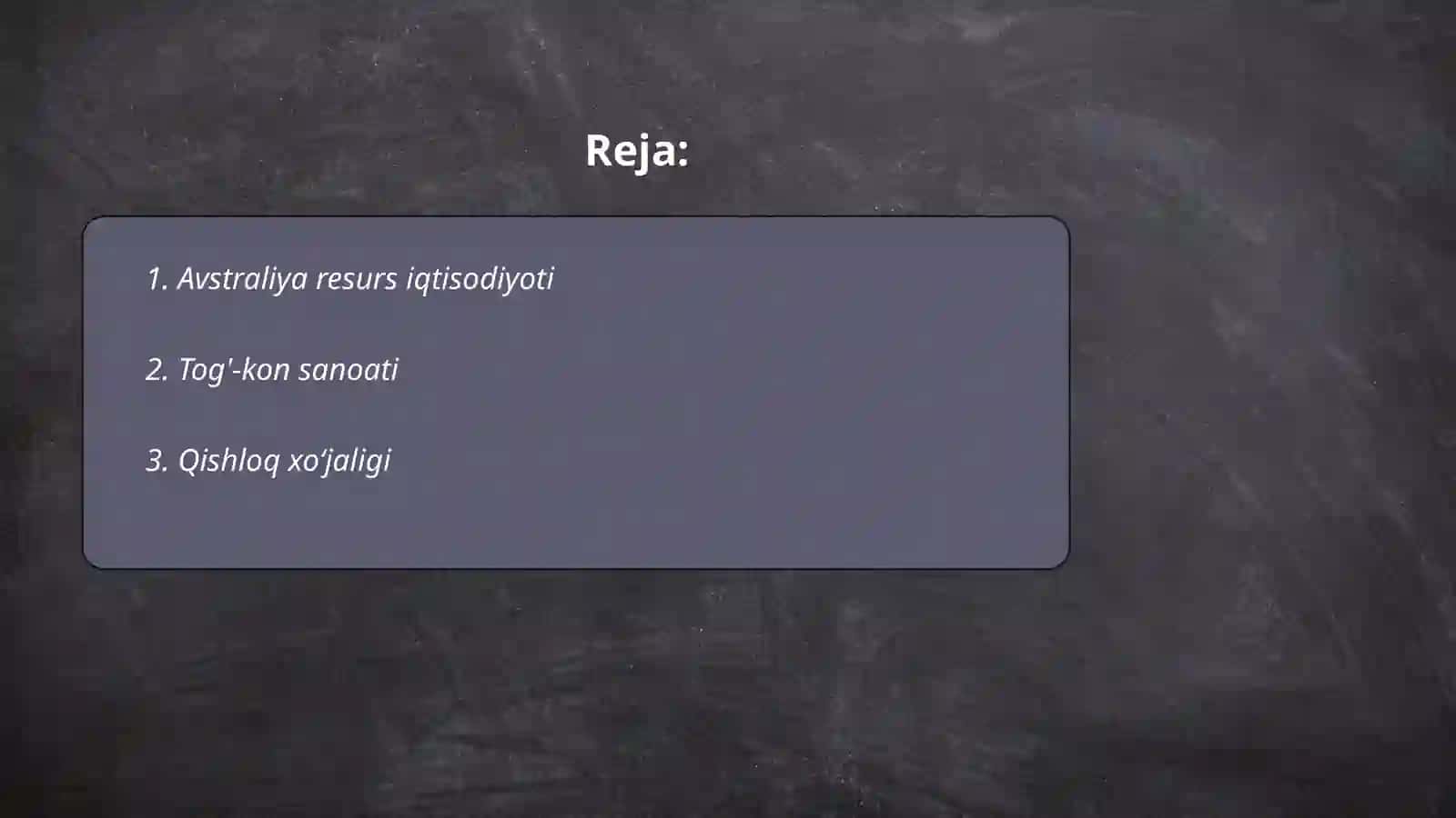 Avstraliya iqtisodiyoti 2