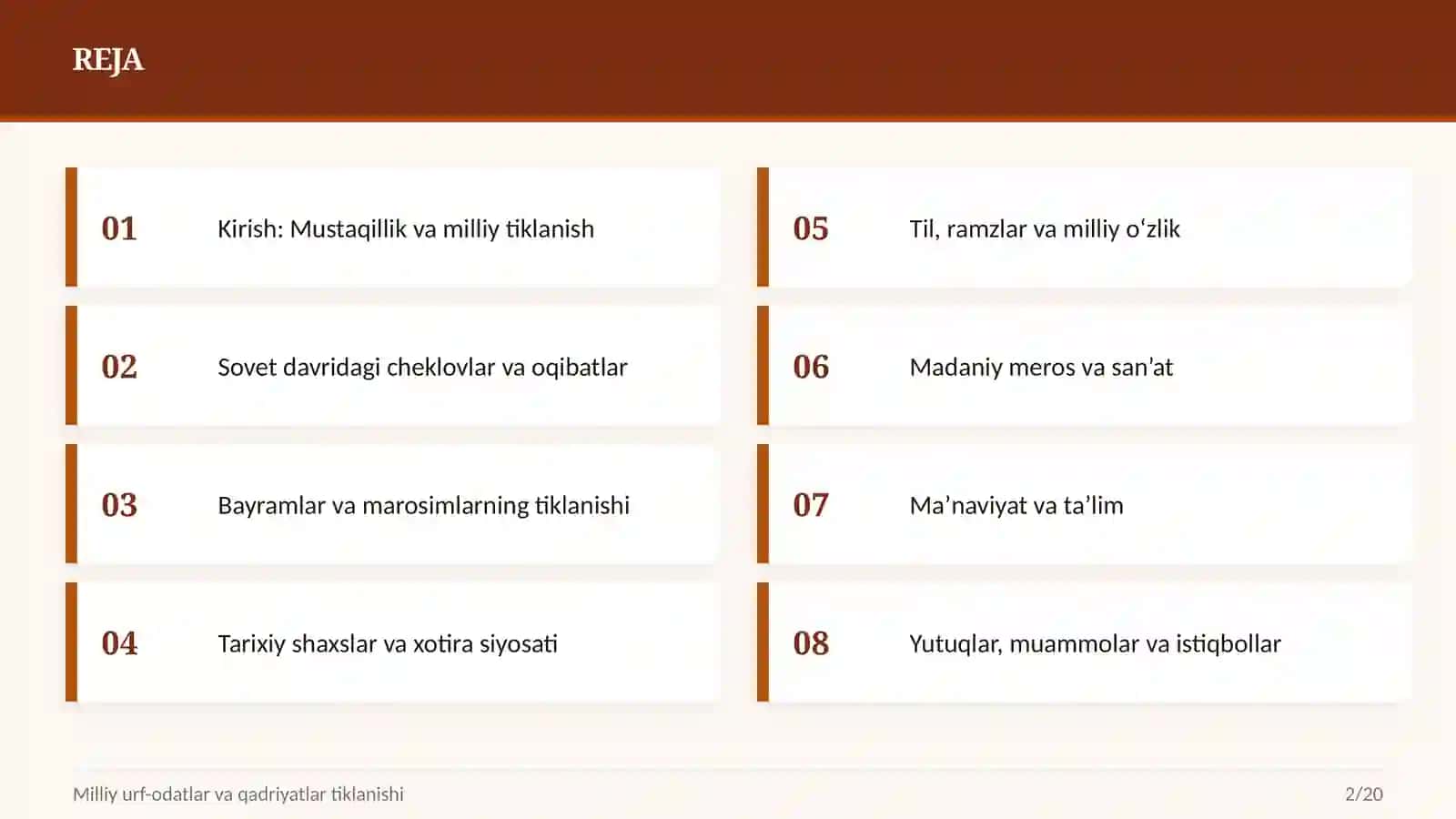 MUSTAQILLIK YILLARIDA 2