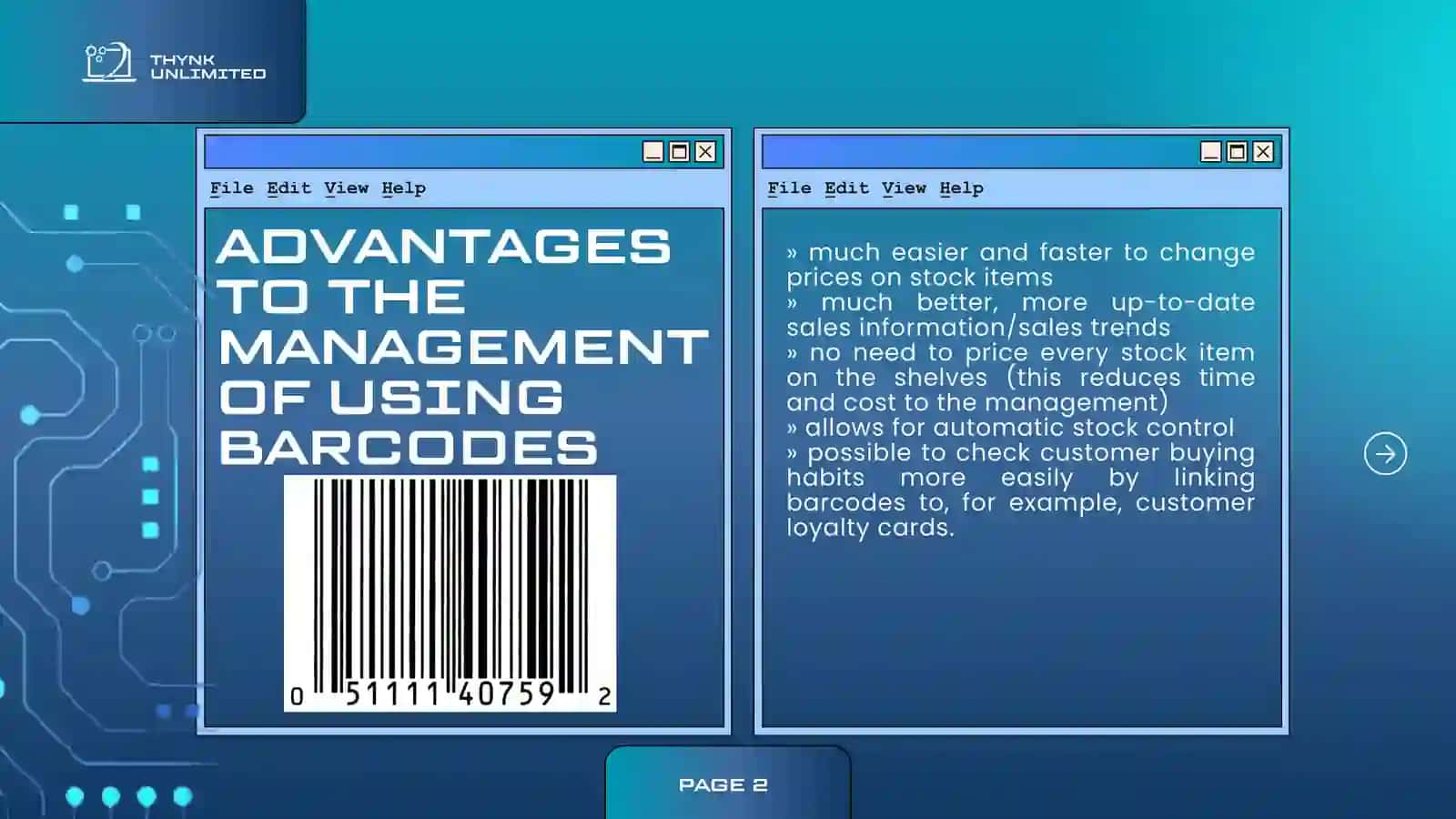 BARCODE AND QR CODES 2