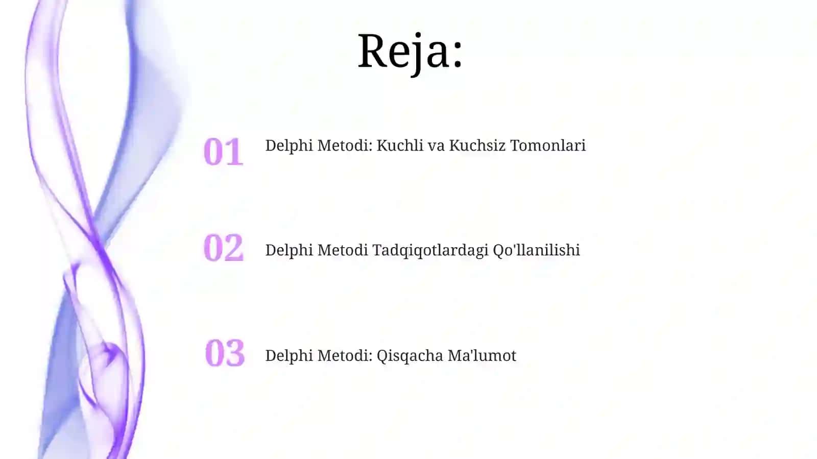 Delphi Metodi: Kuchli va Kuchsiz Tomonlari 2