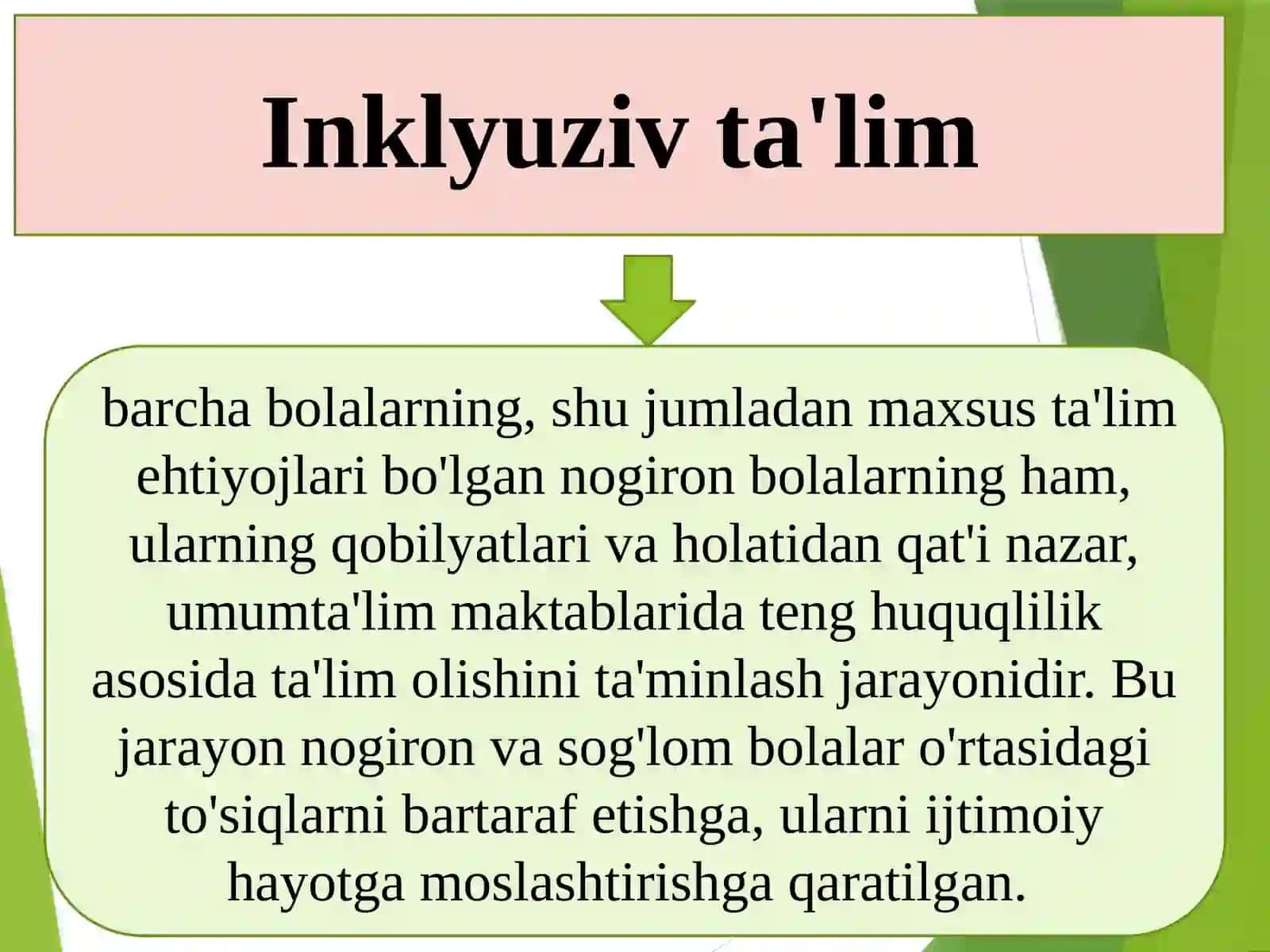 Inklyuziv ta’lim 2