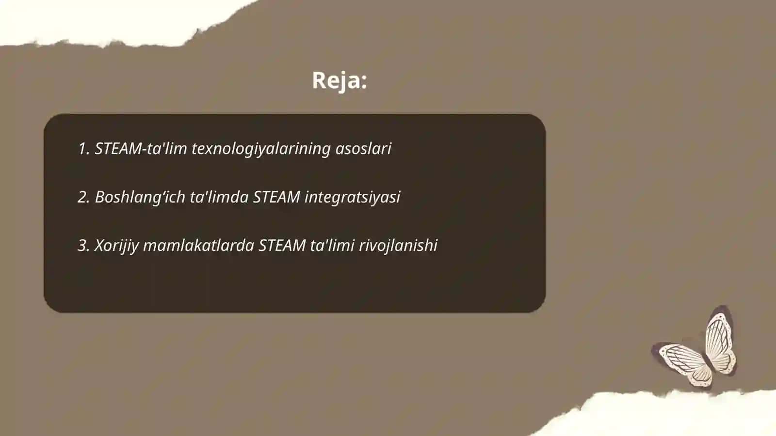 Boshlang‘ich ta'limda STEAM-ta'lim texnologiyalaridan foydalanishning xorijiy tajribasi slayd 2