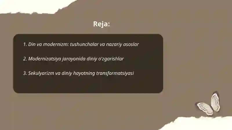 Din va modernizm 2