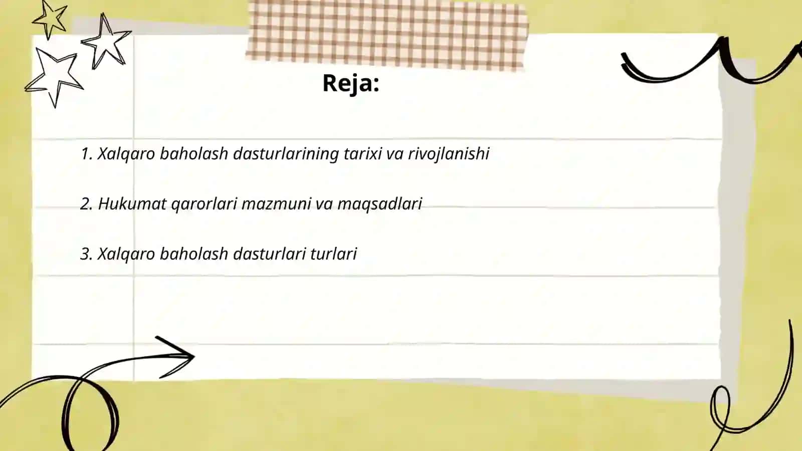Xalqaro baholash dasturlari 2