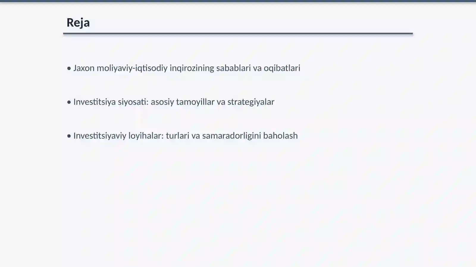 Jaxon moliyaviy - iqtisodiy inqirozi 2