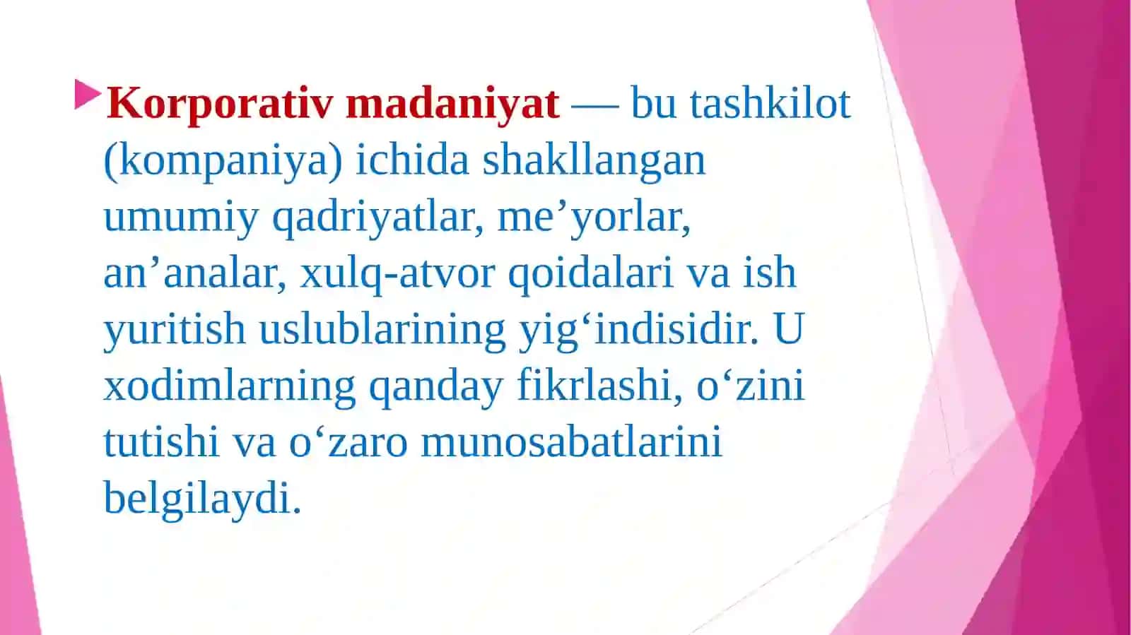 AKSIYADORLIK JAMIYATLARIDA KORPORATIV MADANIYAT 2