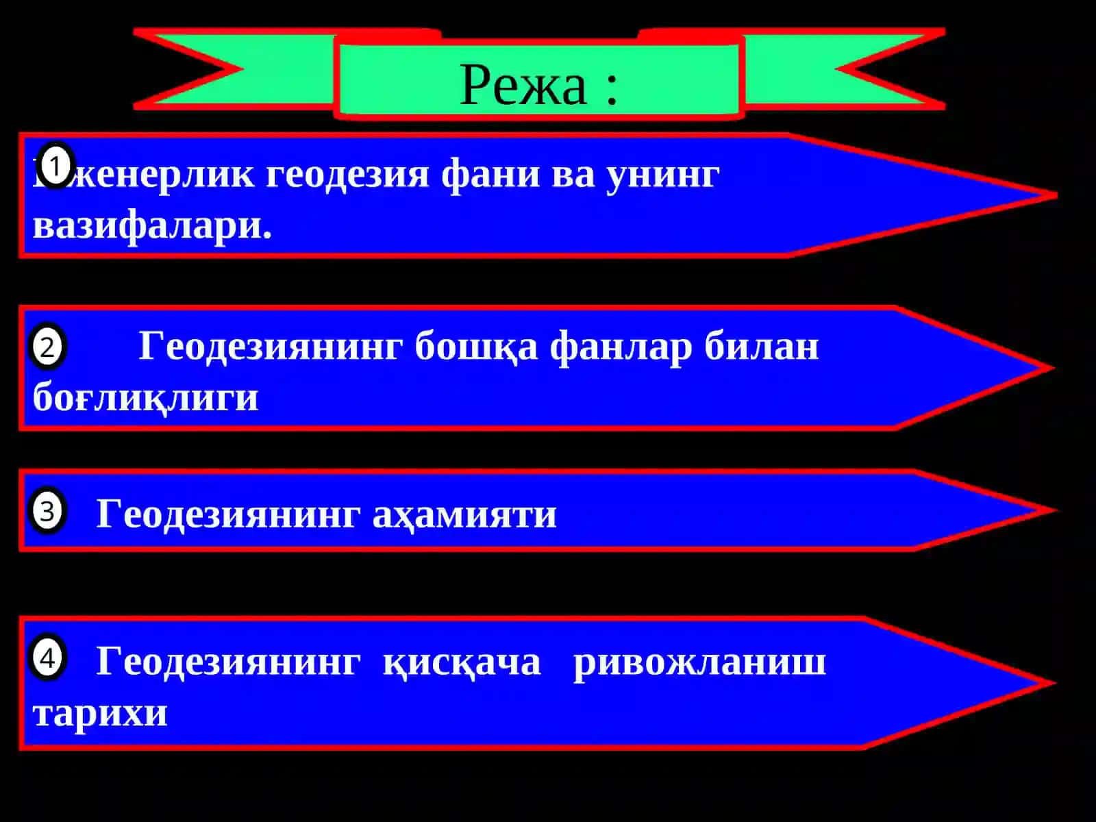 Геодезия тўғрисида умумий маълумотлар 2