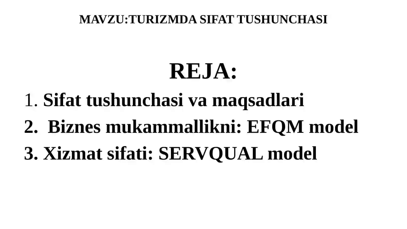 Turizmda sifat 2