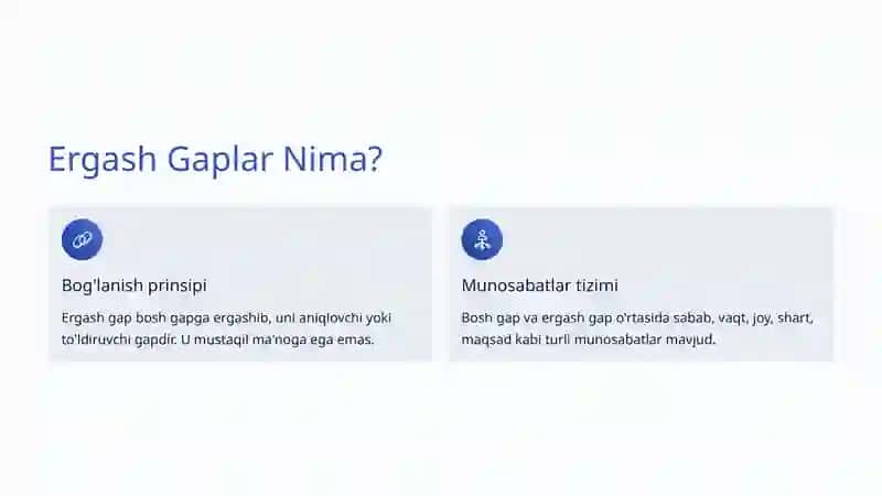 Sabab Ergash Gaplar 2