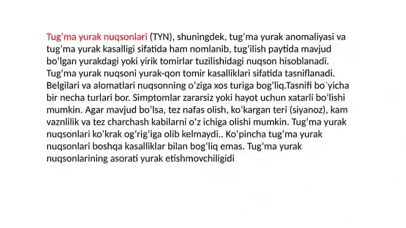 Yurak mitral va aortal nuqsonlar 2