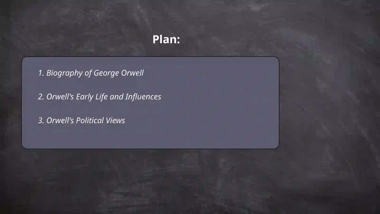 George Orwell 2