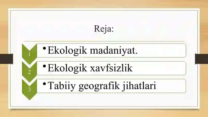 Ekologik madaniyat 2