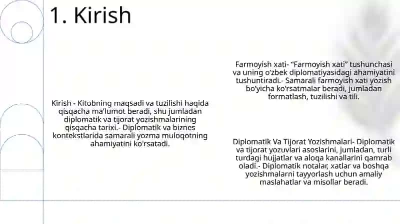 Farmoyish Xati,Diplomatik Va Tijorat Yozishmalari 2