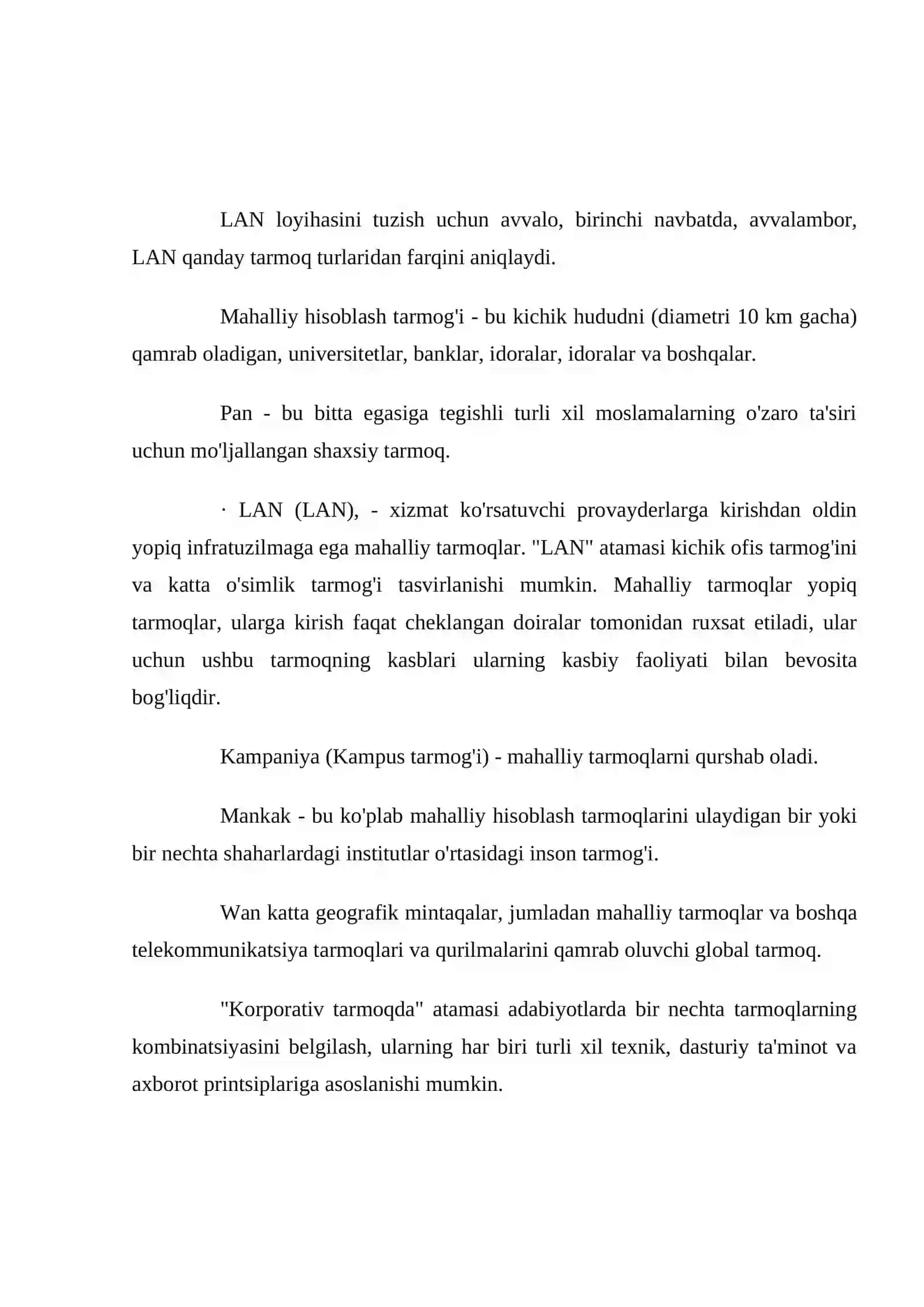 LAN loyihasi 2