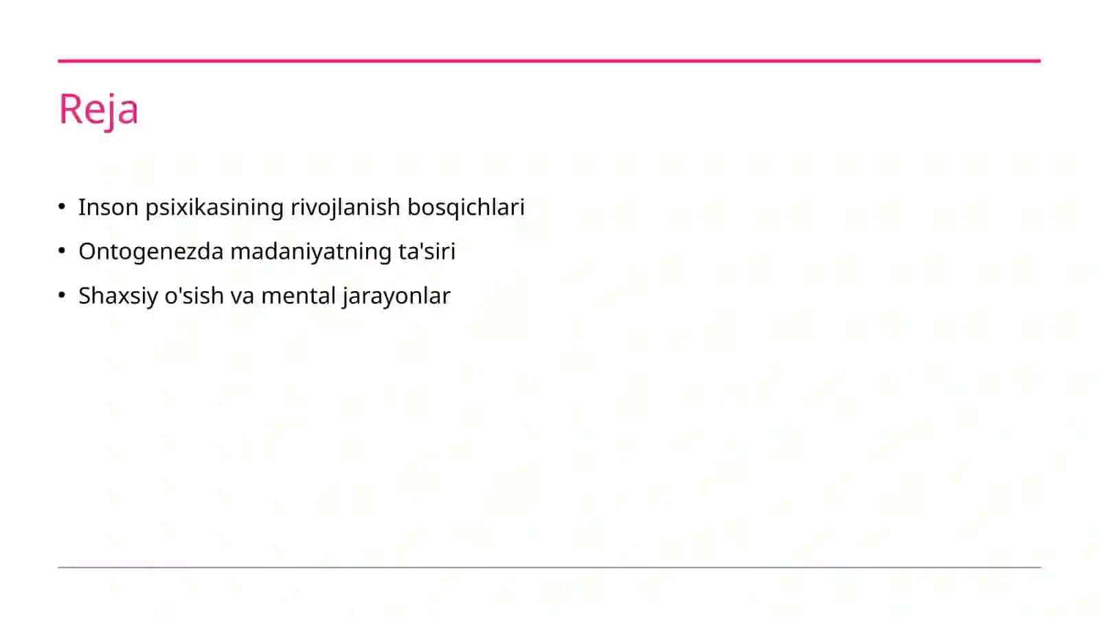 Inson psixikasining ontogenezda rivojlanishi 2
