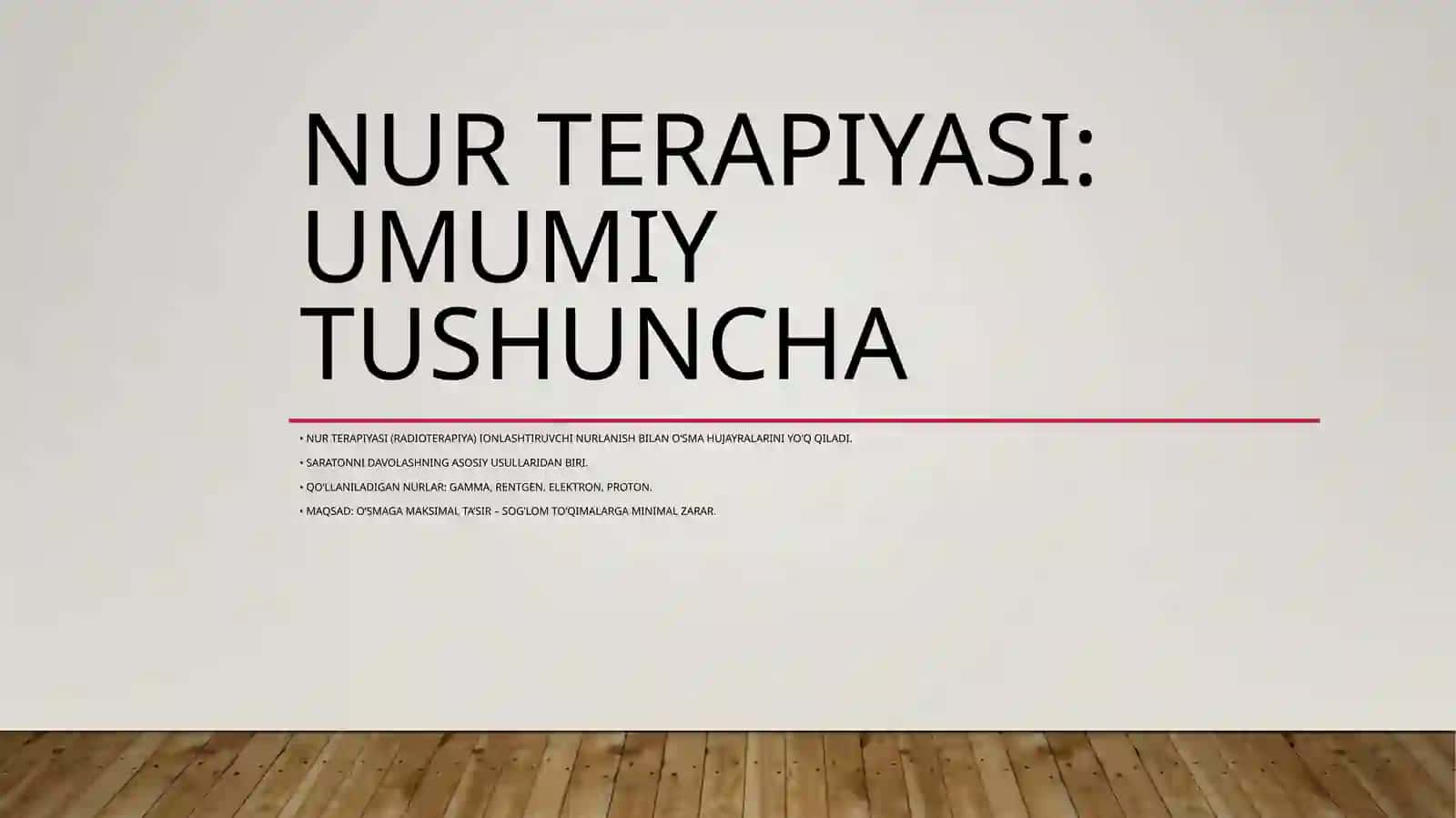 Nur terapiyasi usullari 2