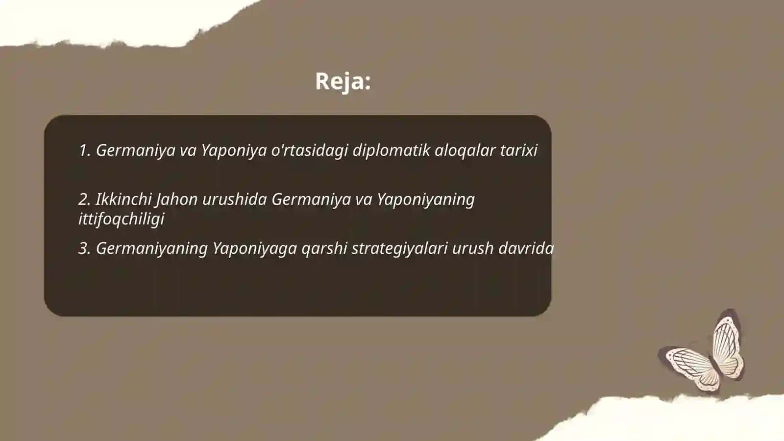Germaniya va Yaponiya tarixi 2