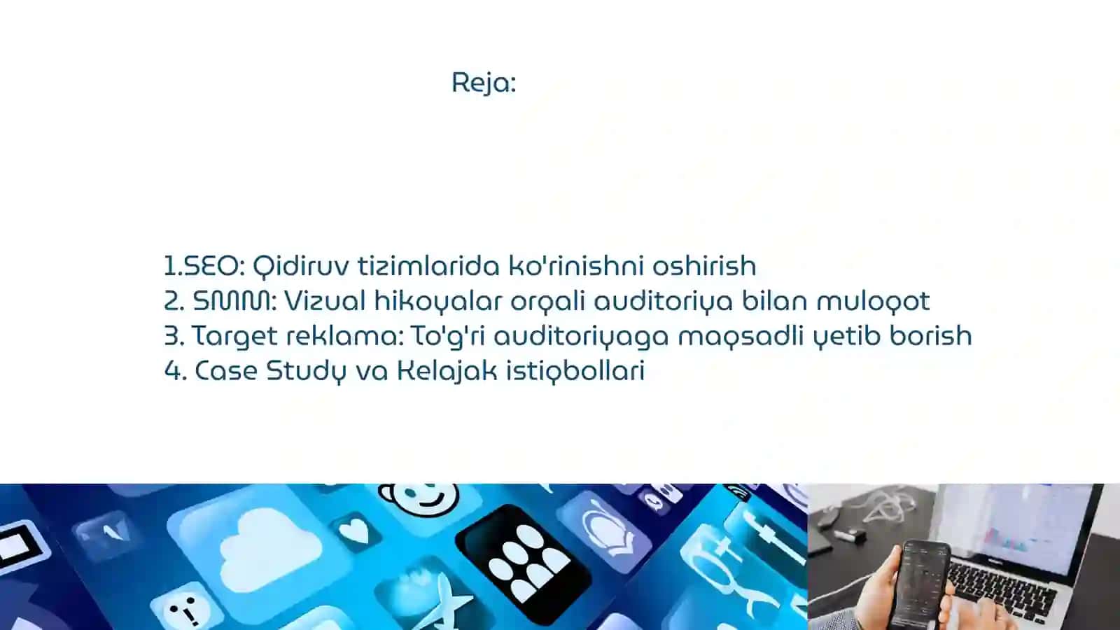 Raqamli marketing va turizm: SEO, SMM, Target marketing 2