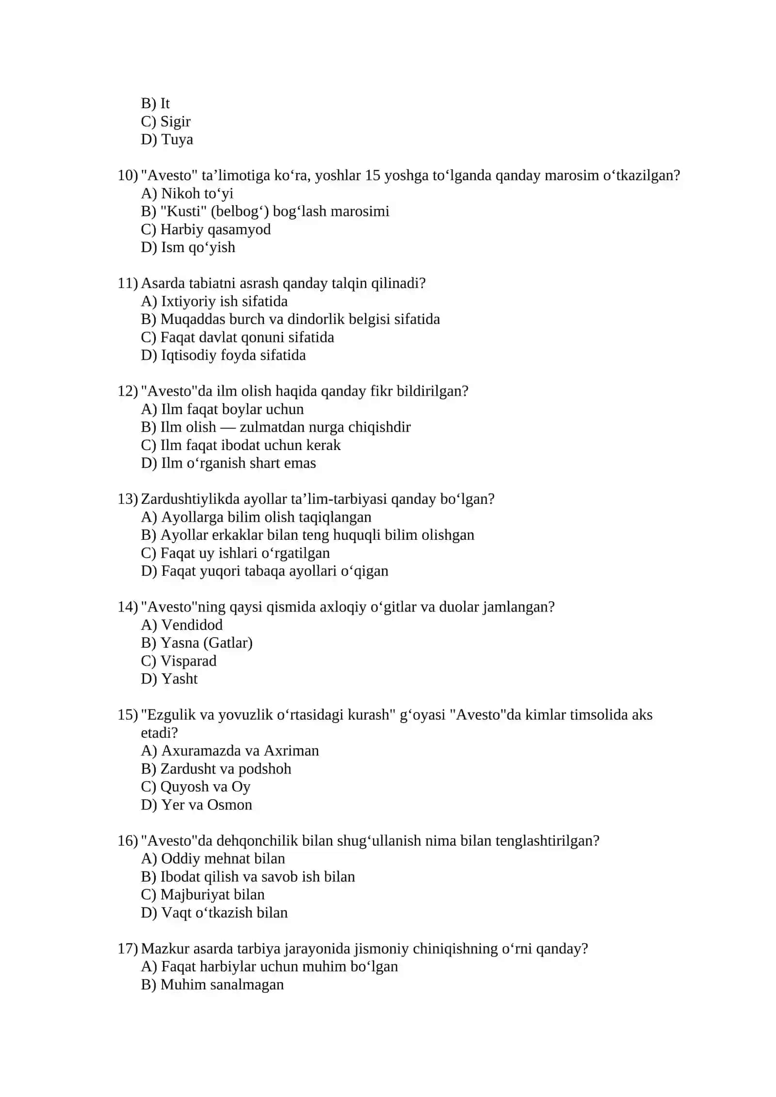 "Avesto" asarida ta’lim-tarbiyaga oid qarashlar 2