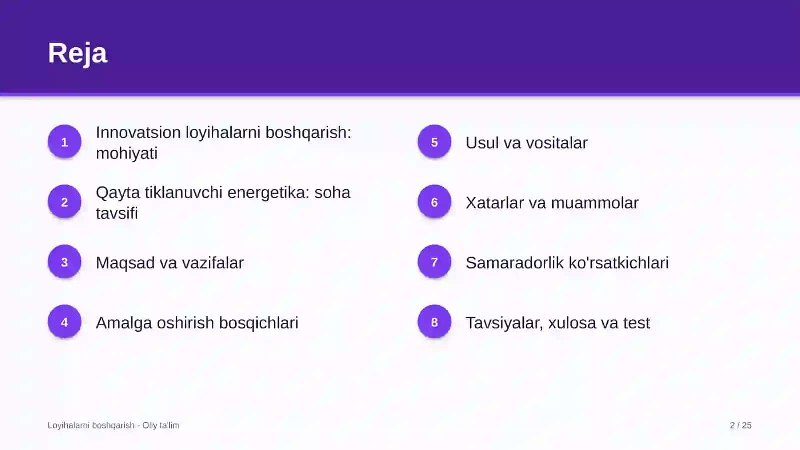 qayta tiklanuvchi energetikada innovatsion loyihalarni boshqarish 6584 2