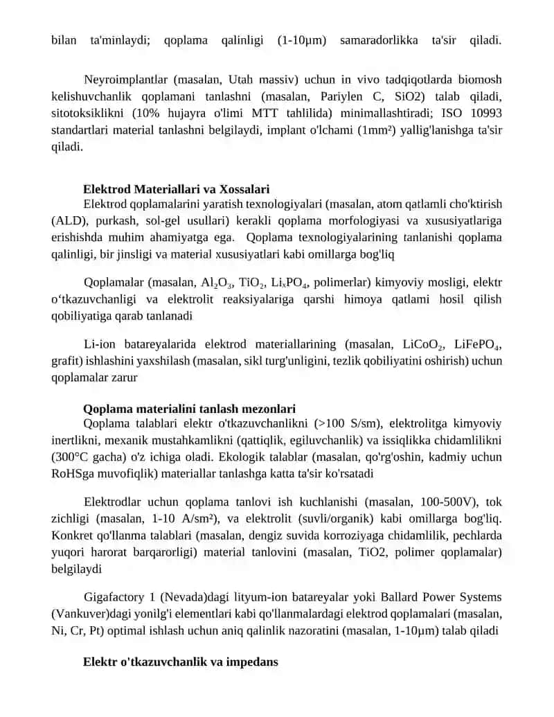Elektrod va uning qoplamasi 2