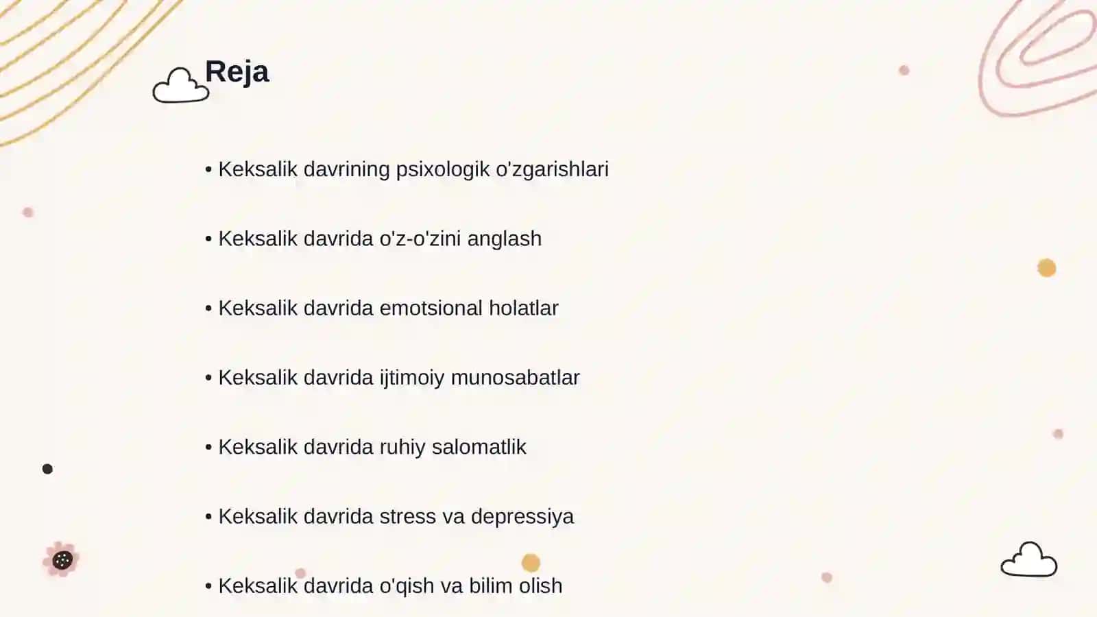 Keksalik davrining psixologik xususiyatlari 2