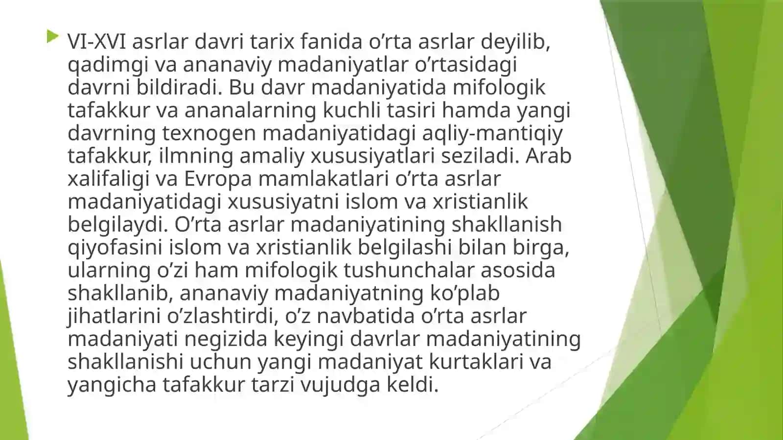 Diniy madaniy an’analarning jamiyat taraqqiyotiga ta’siri 2