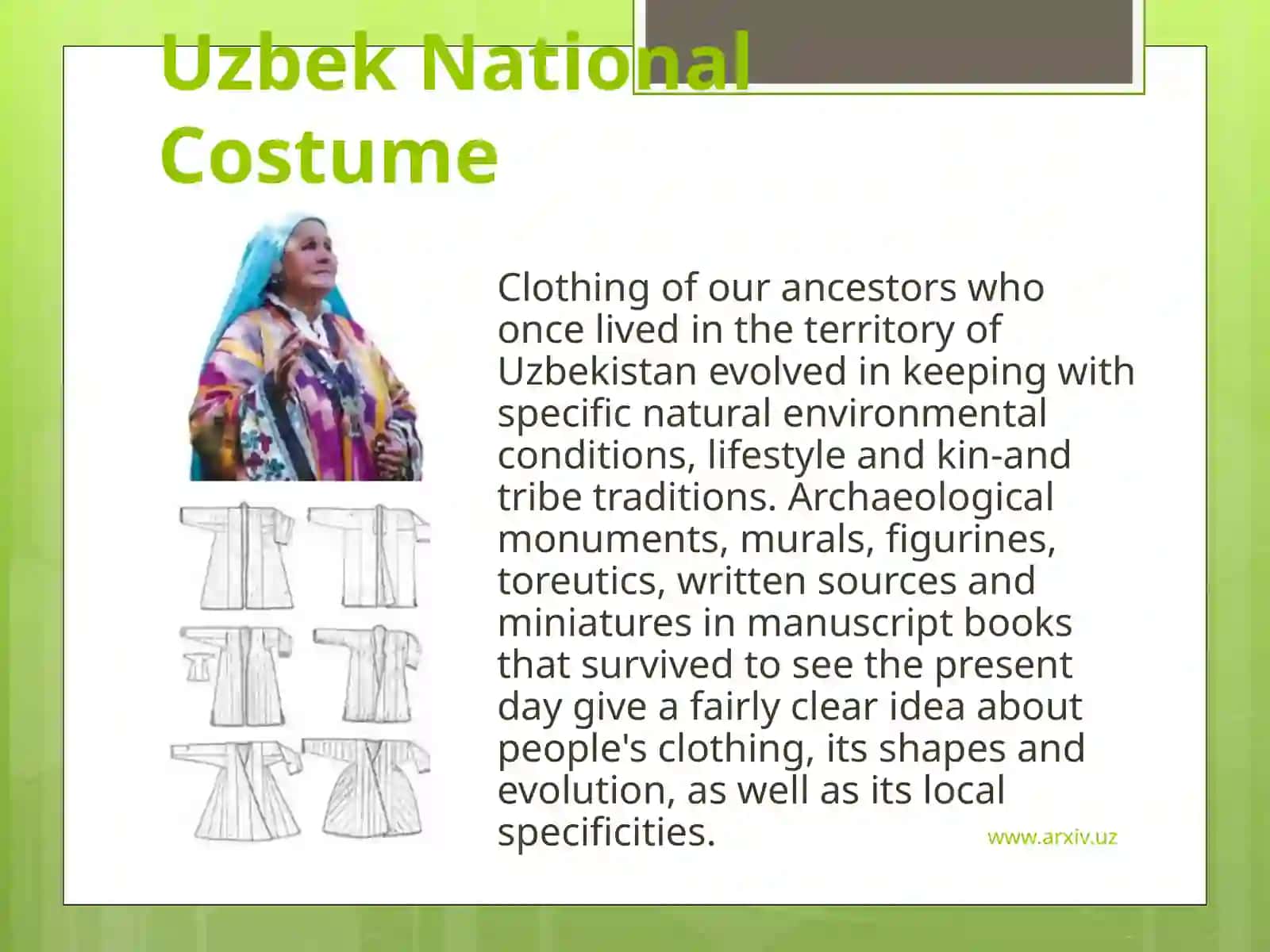 Uzbek National Costume 2