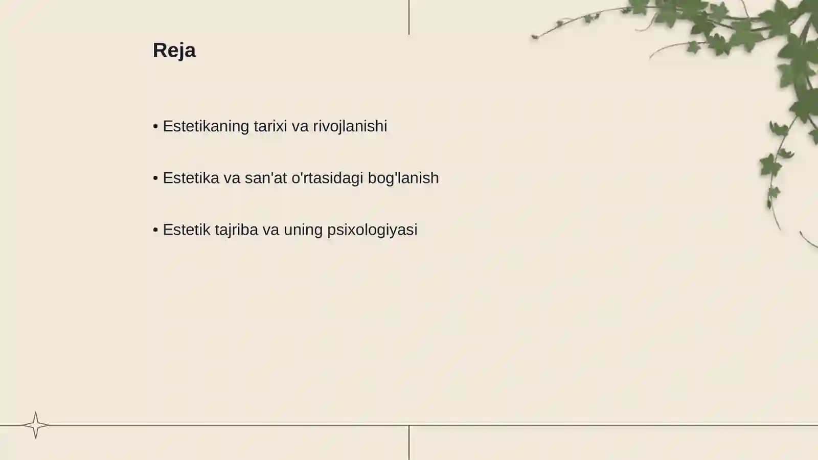 Estetika fani predmeti va falsafasi 2