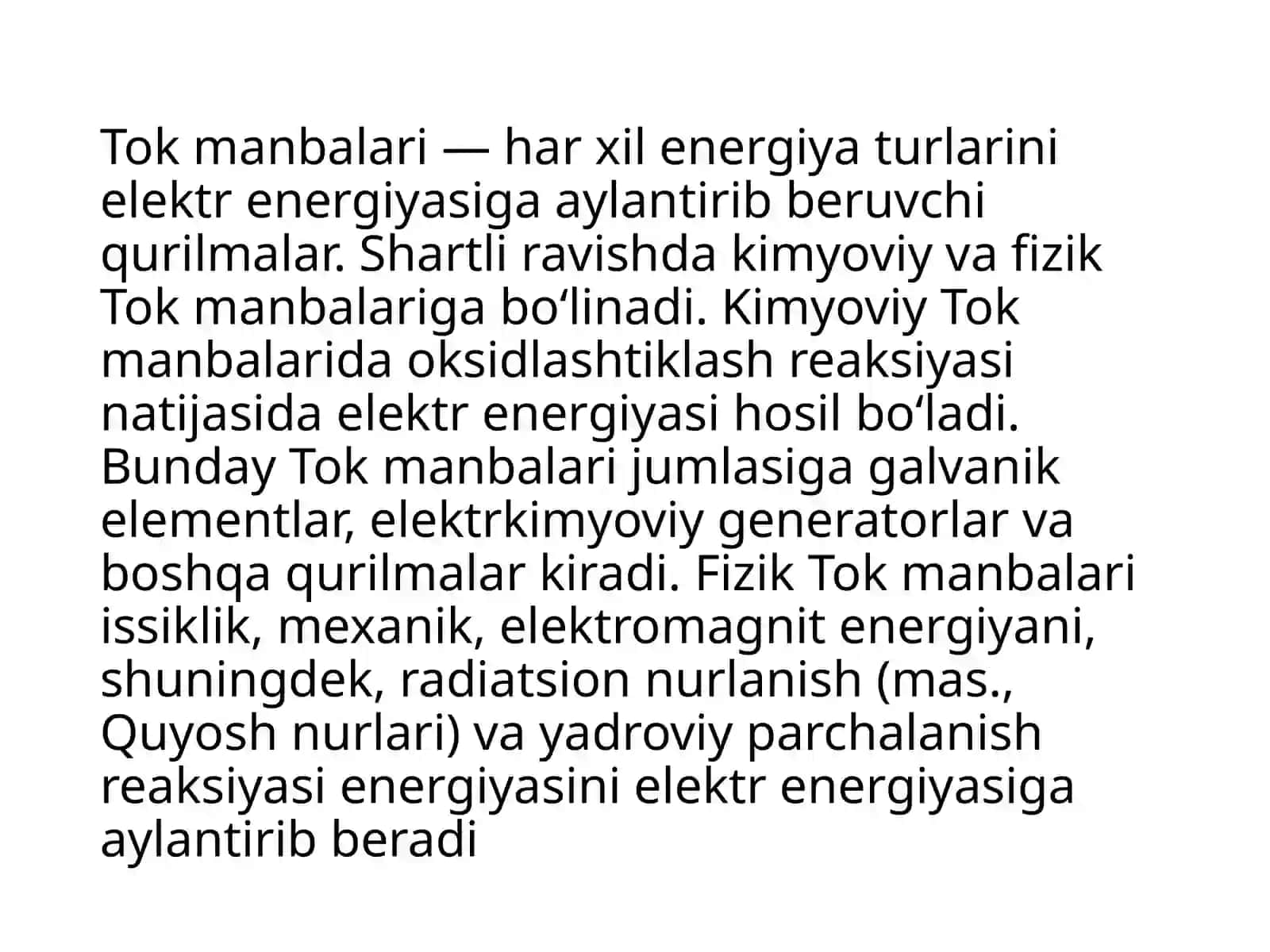 Tok manbalar 2