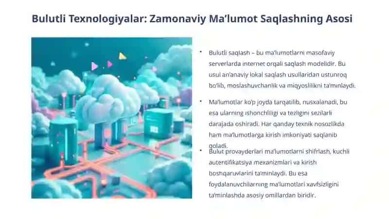 Bulutli Texnologiyalarda  Xavfsizlik Xizmatlari 2